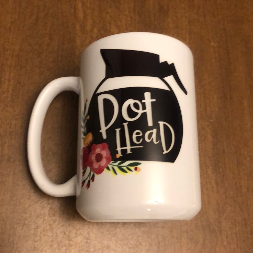 Pot Head coffee mug. Never used